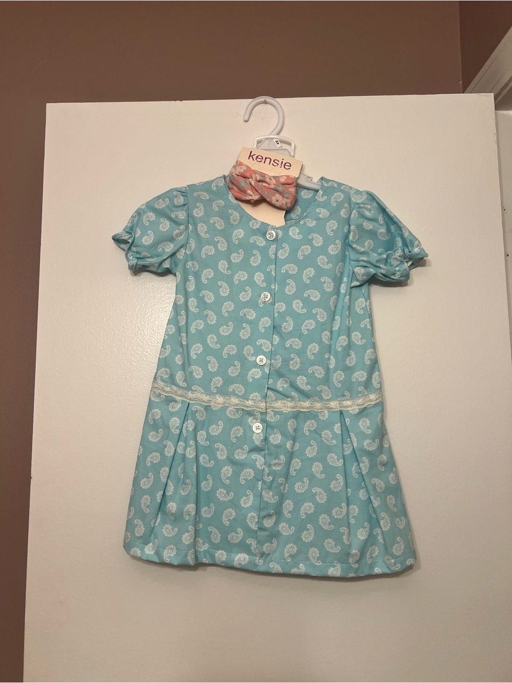 Retro Style Paisley Infant Kensie Dress